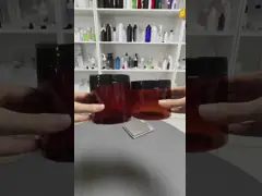 Wholesale Custom Luxury Empty Plastic Cream Cosmetic Jar with Lids
