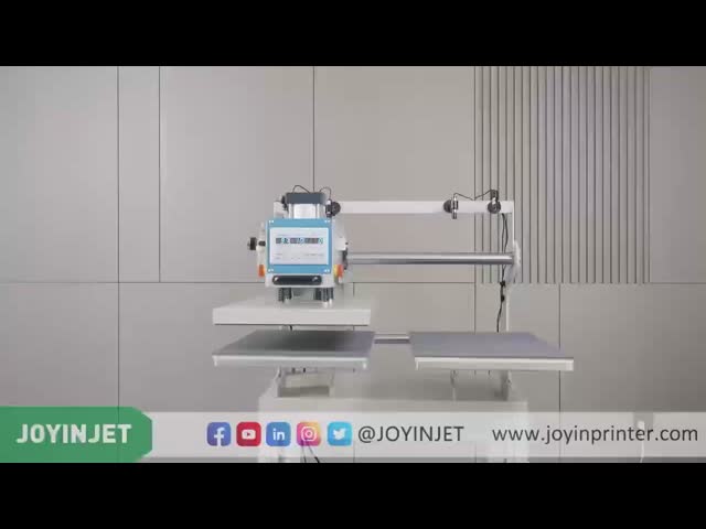 Up Sliding Pneumatic T Shirt Heat Press Machine 60*40cm With Infrared Positioning