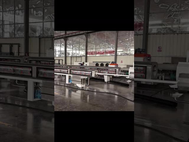 High Output HDPE PE Pipe Extruder Machine | Automatic Water & Drainage Pipe Extrusion Line with PLC Control