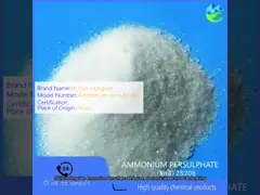 Ammonium Persulfate APS 99% Purity Polymerization Initiator Textile Bleaching Agent Water Treatment Oxidizer