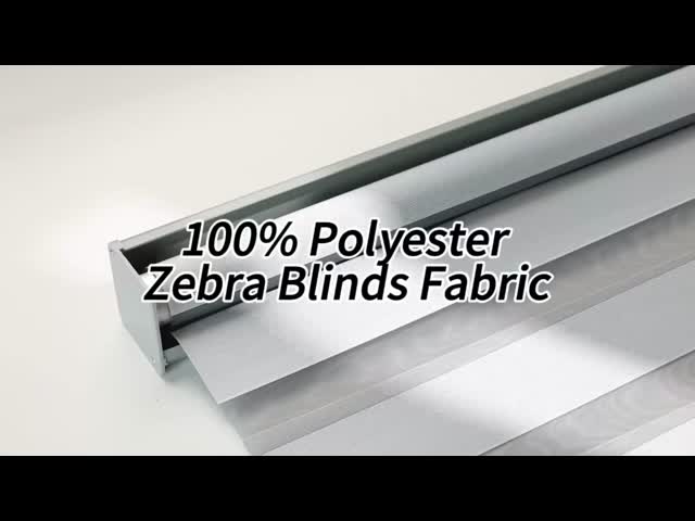 Customizable Modern Design Zebra Blinds Fabric for Exterior Installation Window Blinds
