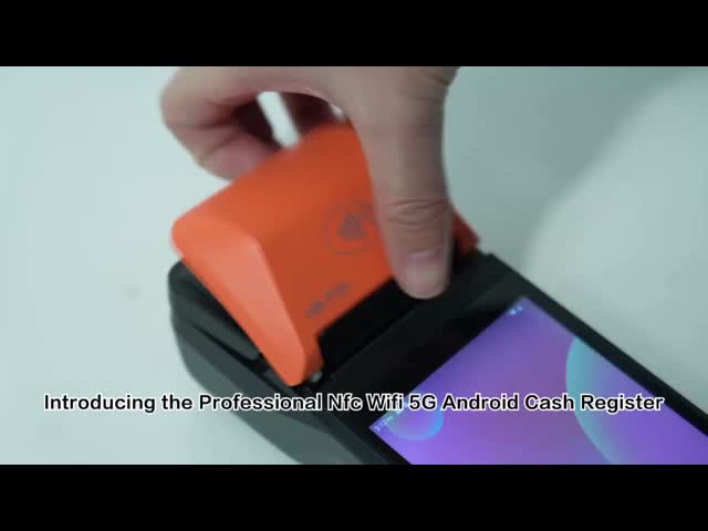 Orange Billing POS 16GB / 32GB POS Billing Machine For Retail Shop