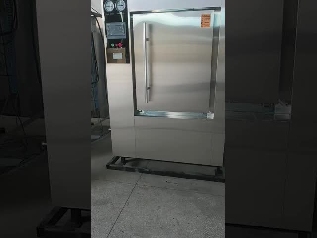 800L Microbiology Culture Square Chamber Horizontal Steam Autoclave