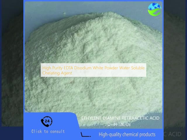 High Purity White Powder Water Soluble EDTA Disodium Ethylenediaminetetraacetic Acid Chelating Agent