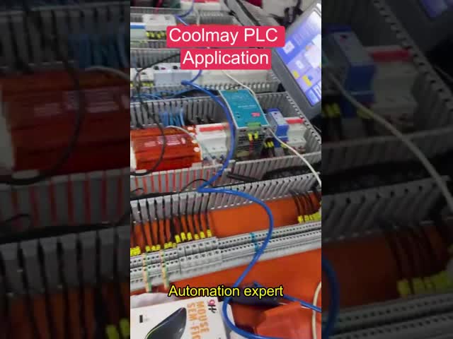 2 RS485 COM Integrated HMI PLC Rechargeable Battery Max 12AI 8AO RS Protocol