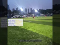 China Professional Football Artificial Grass with Rubber Infill Synthetic Turf Low Maintenance and Shock Absorbing High Density Synthetic Grass for Sports Stadiums Long Lasting and Realistic supplier