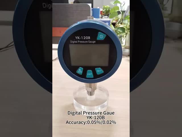 YK-120B Digital Pressure Gauge Gas Pressure Gauge Air Pressure Gauge High Frequency and Precision