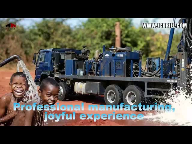CSD1300 Deep Mud And Air Down The Hole Water Well Drilling Rig