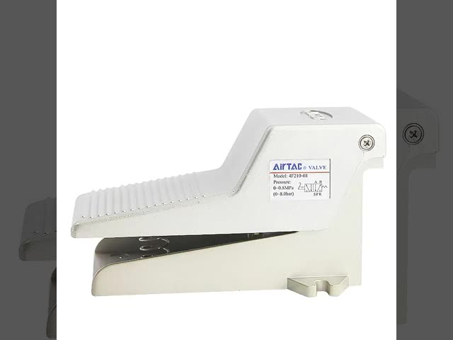 Foot Pedal Valve AIRTAC 4F Series 5/2 way Foot Pedal Valve with 1/4