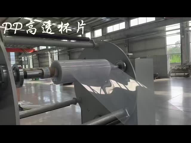 PP Blister Sheet Production Machine PP Thermoforming Extrusion Film Extruder Machine