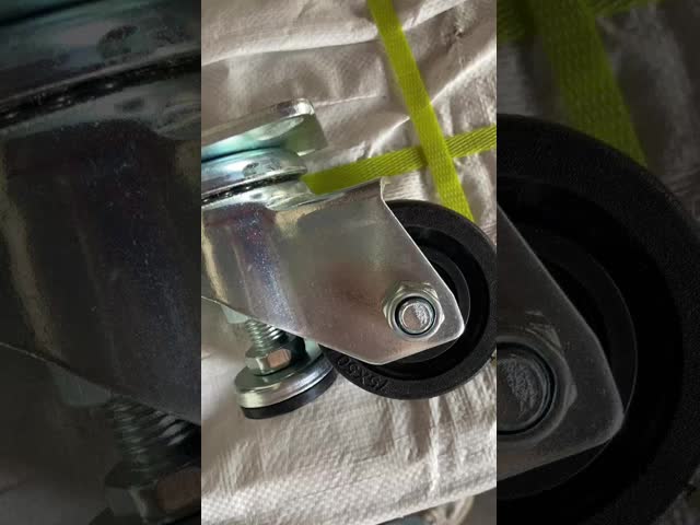 Medium Duty Rotating Caster Wheel With Adjustable Support Legs Caster Wheel