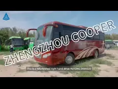Coach Bus Second Hand Yutong Zk6932D Yuchai 375hp  Leaf Spring 43-48 Seats  Lux Transport With Air Condition