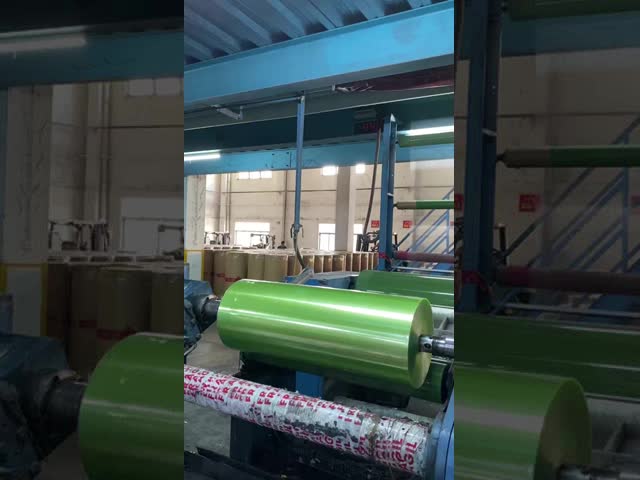 300yards Length Color Bopp Jumbo Roll Carton Sealing