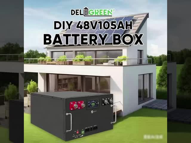 48V 100ah Kits EVE Seplos 100A ABMS CAN RS485 DIY Battery Case With LCD Screen