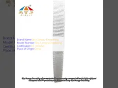 Factory Direct Supply Customizable  Awning Accessories For Sky Curtain Drawstring