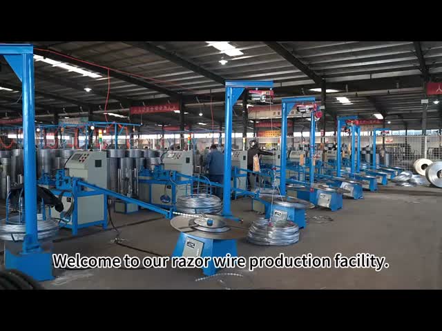 BTO-22 Galvanized Concertina Razor Barbed Wire 15 Years Experience Good Price