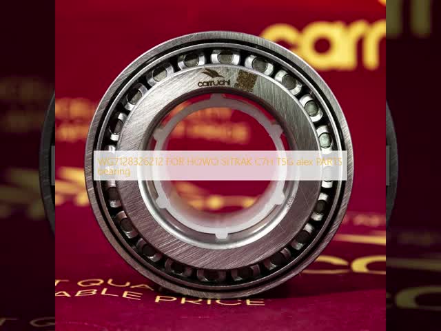 WG7128326212 PARA HOWO SITRAK C7H T5G alex PIEZAS rodamiento El video