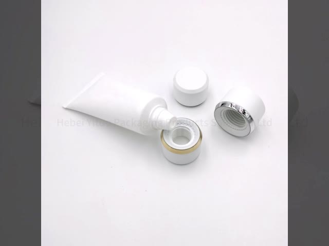 Extruded Plastic Cosmetic Squeeze Tubes With Lids Thermoplastic Empty Lotion Tube