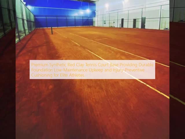 Experience the Ultimate Premium Red Clay Tennis Court Designed for Professional Play and Tournament-Level Performance with ITF Certification and Durable UV-Resistant Materials