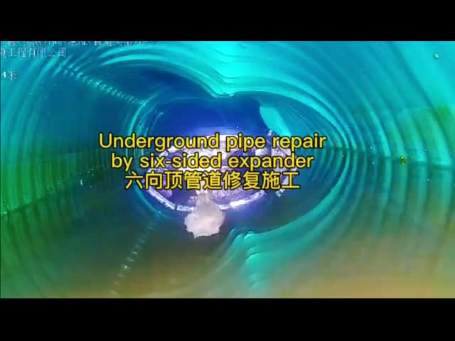 Hydraulically Driven Pipeline Expander for Trenchless Repair of DN200 to DN700 Pipe Collapses