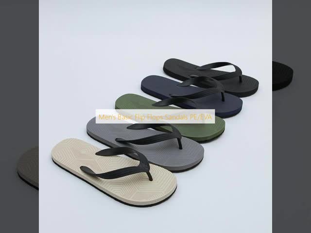 Flat Heel Height Men's Basic Flip Flops Sandals Water Friendly for fishing