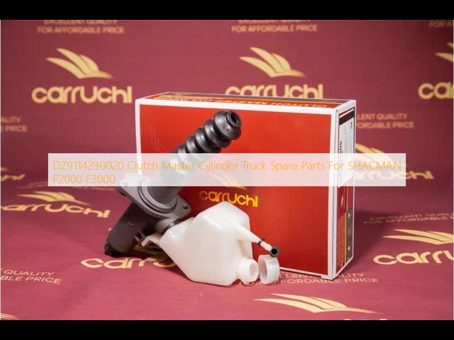 DZ9114230020 Maître-cylindre d'embrayage Pièces de rechange pour camions SHACMAN F2000 F3000 vidéo