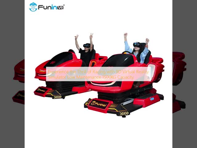 Surround Sound Thrill Racing 9D Virtual Reality Simulator  for Entertainment Venues