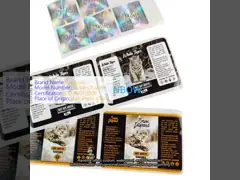 Accept custom logo OEM Fashionabl printed stickers Adhesive wine label Waterproof Adhesive Label Stickers