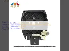 Plastic Retractable Canopy Parts Sky Curtain Aluminum  Side Plate  Of The Rear Cover
