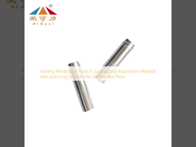 Guangdong Round Iron awning retractable parts and Long Service Life