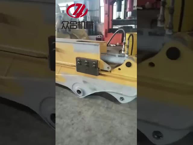 Slide Retractable Excavator Boom Arm 10m Max Reach Depth Long Durability High Performance