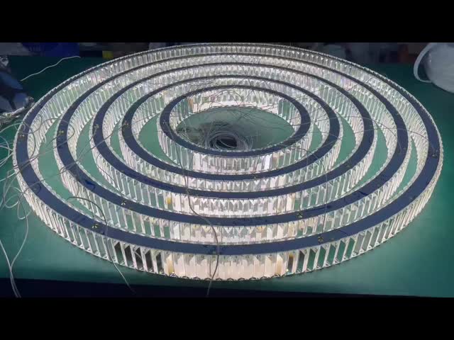 Chandelier Lighting  European Vintage Luxury Lamp Modern Hotel Lobby Luxury