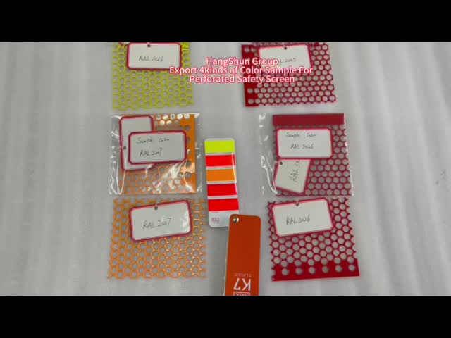 Powder Coated Perforated Metal Sheet Grills With Square Hole 1.5mm Thickness