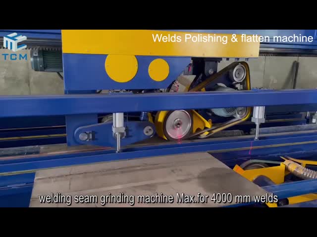Steel Sheet 5800mm  Weld Planisher Welding Seam Crushing Machine Planishing Welds