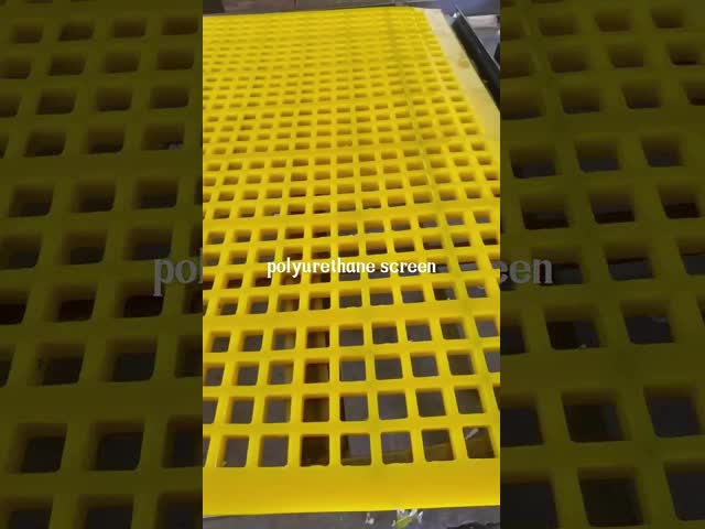 Optimal Performance 30mm Thickness Square Polyurethane Screen Mesh In Plain Weave