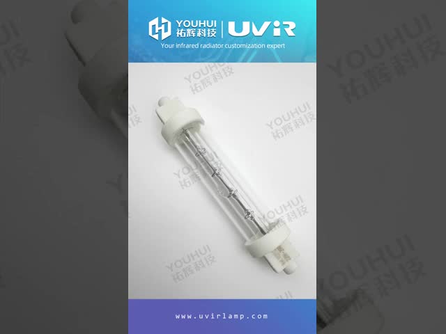 480V 1100-2600°C Filament Temperature Quartz Infrared Lamp with 630mm Heating Length for Industrial Heating