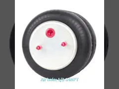 Black Double Convoluted Air Spring by Contitech FD 120-20 736 for Reduce Noise