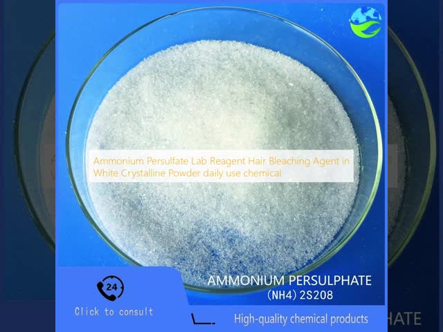 Ammonium Persulfate (APS) White Crystalline Powder Water Soluble CAS 7727-54-0 for Industrial and Laboratory Use