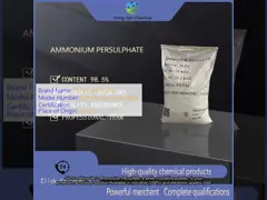 Ammonium Persulfate (APS) White Crystalline Powder Water Soluble CAS 7727-54-0 for Industrial and Laboratory Use