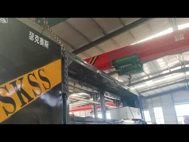 高容量ガビオン機械 160-225m/Hの出力 ビデオ