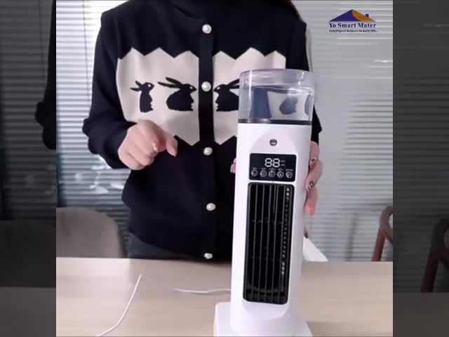 Home Intelligent Silent Tower Fan No Battery Efficient Silent Room Fan Electric Fan