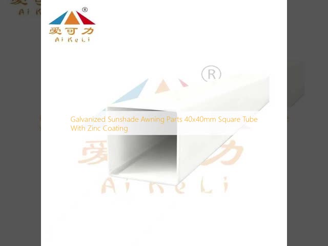 High-quality 40mm Galvanized Square Tubing Aluminum Alloy Manual Modern Design-Durable Windproof for Awnings Camping Outdoor Use