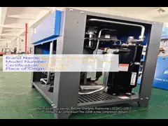 China LGCD-11KW 380V Belt Driven Air Cooling Screw Air Compressor With Intelligent Controller supplier