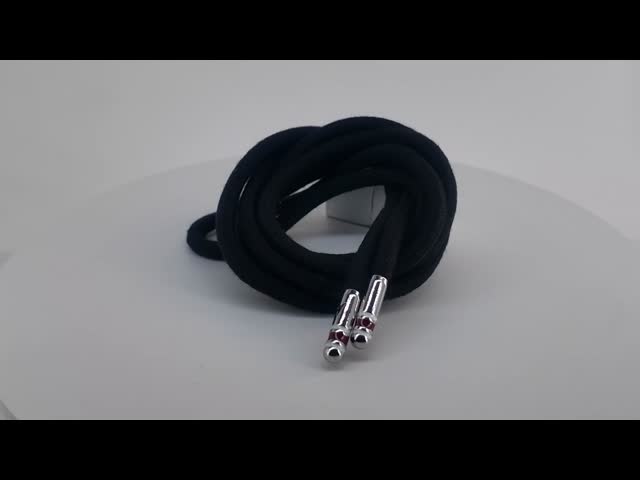 Clothes And Hats ODM Braided Drawstring Cord 15mm Wide Metal Head