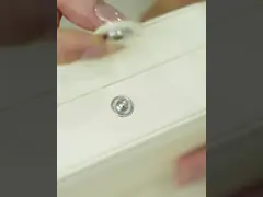 China GBP Large 9*6mm Black Transparent Jewellery price cubes supplier