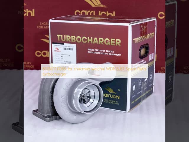 612601111069 para Shacman Weichai WD615.67 Repuestos turbocompresor El video