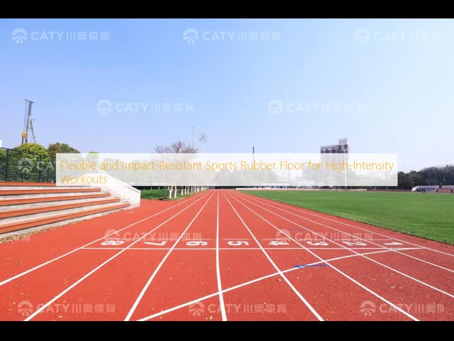 Flexible and Impact-Resistant Sports Rubber Floor for High-Intensity Workouts