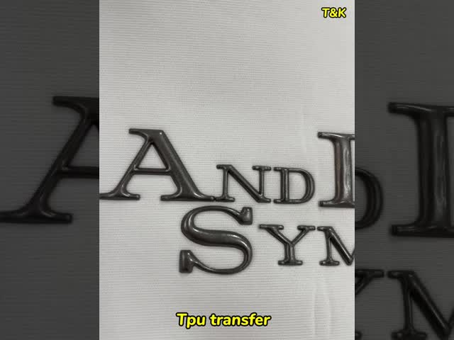 Custom Design 3D Label Printer TPU Soft 3D Embossed TPU Heat Transfer Embossed Flocked Custom Logo Chrome TPU Patches