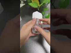 Square Credit Card Spray Bottle 45ml Alcohol Sanitizer Bottle Plastic Bottle With Keychain