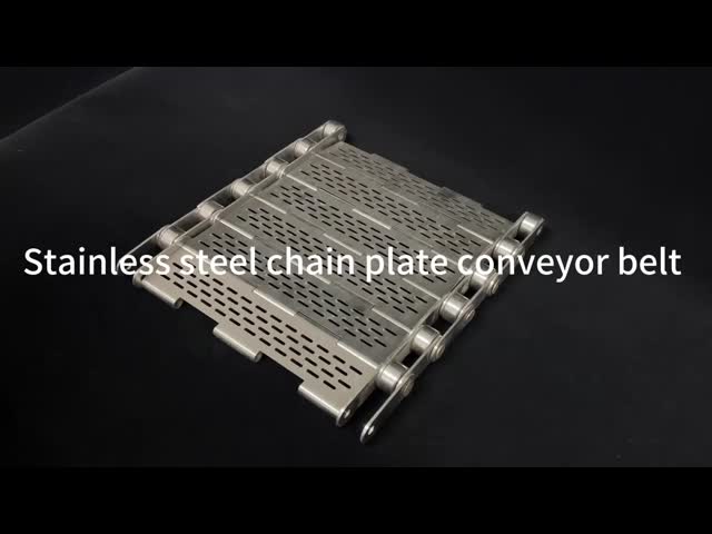 Stainless Steel Wire Conveyor Belt SS304 Plate Link Conveyor Belt